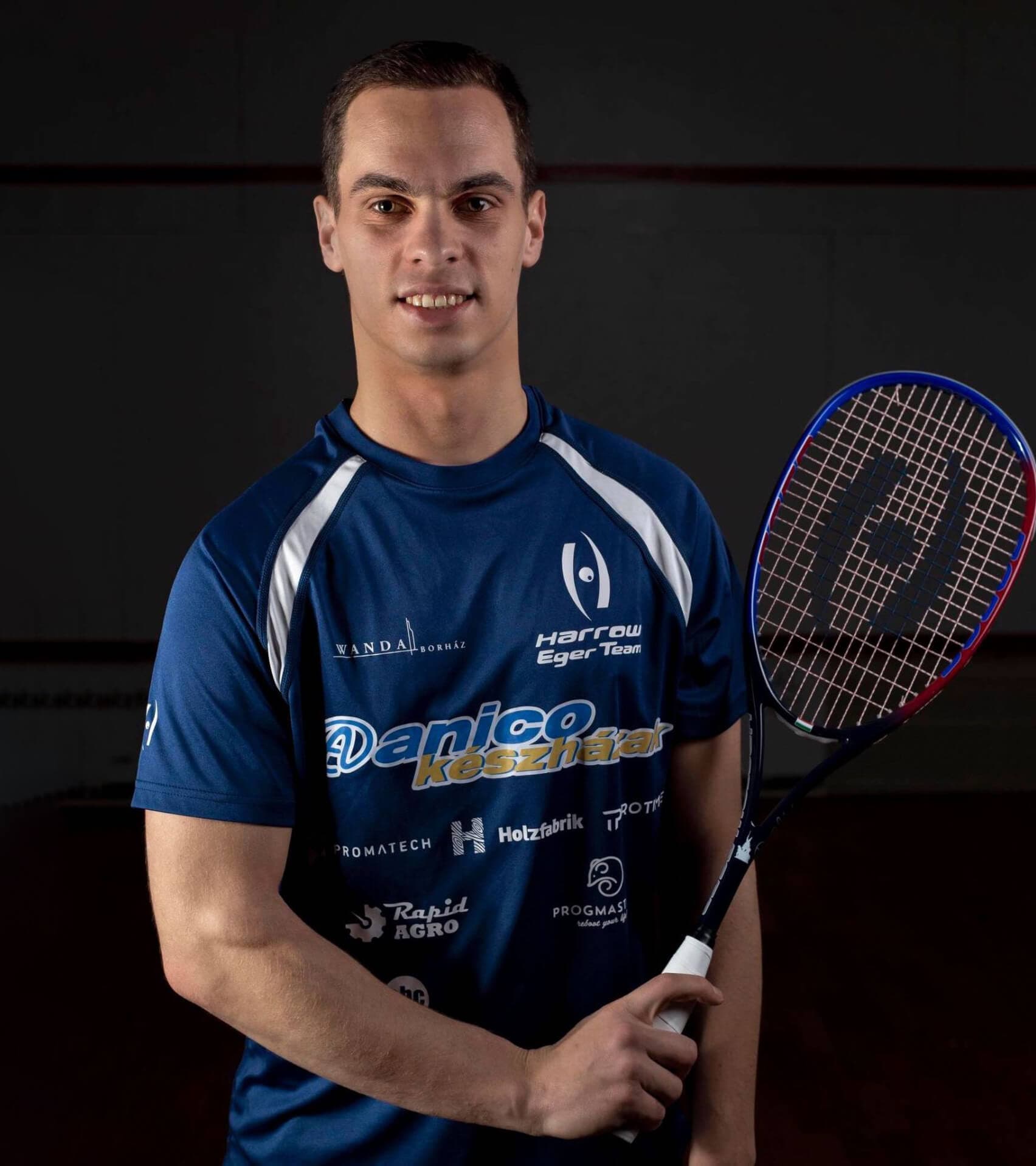 Boros Dávid Squash edző Budapest